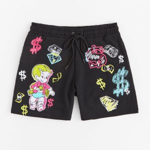 Richie Rich Money Short - Black