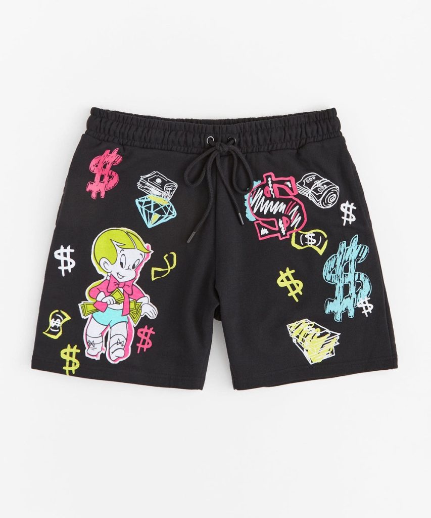 Richie Rich Money Short - Black
