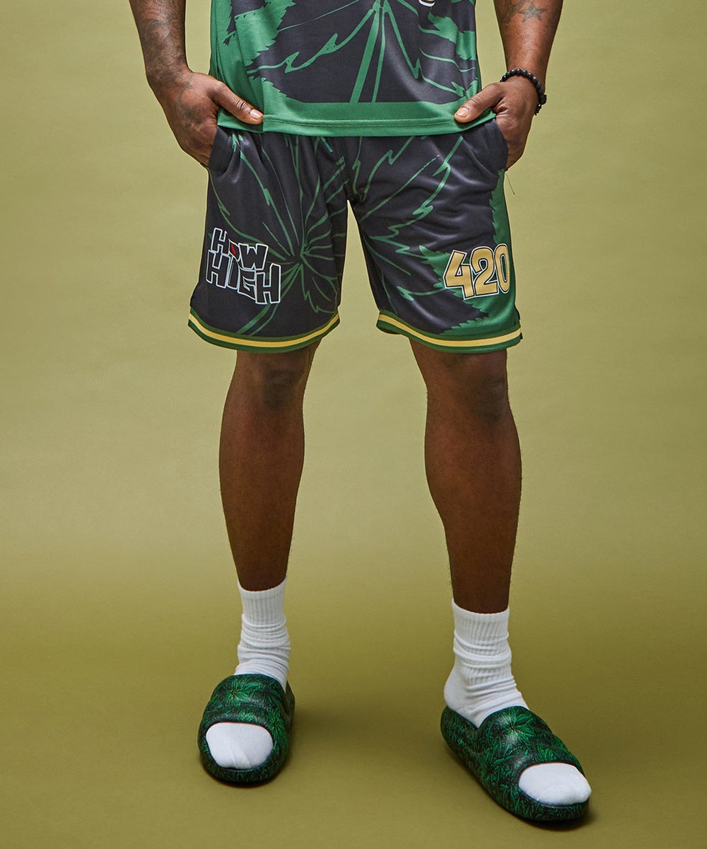 How High Basketball Short - Black