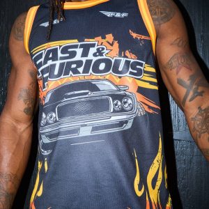 Fast & Furious Basketball Jersey - Black