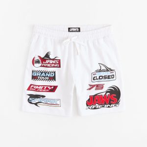 Jaws Racing Short - Cream