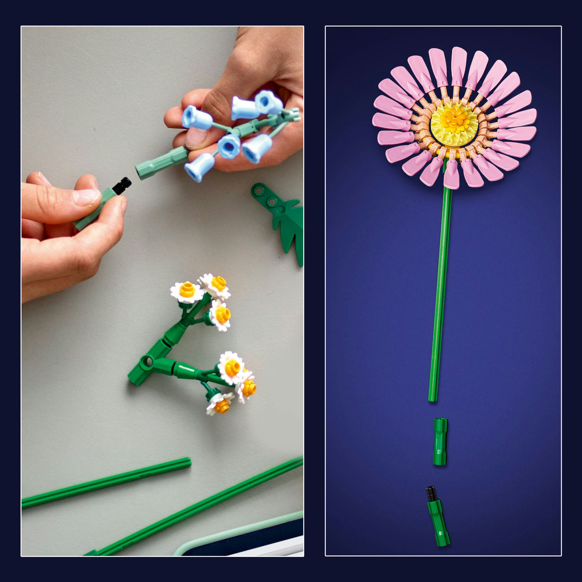 LEGO? Botanicals Petite Sunny Bouquet Flower Decor Set 10347 - Image 7