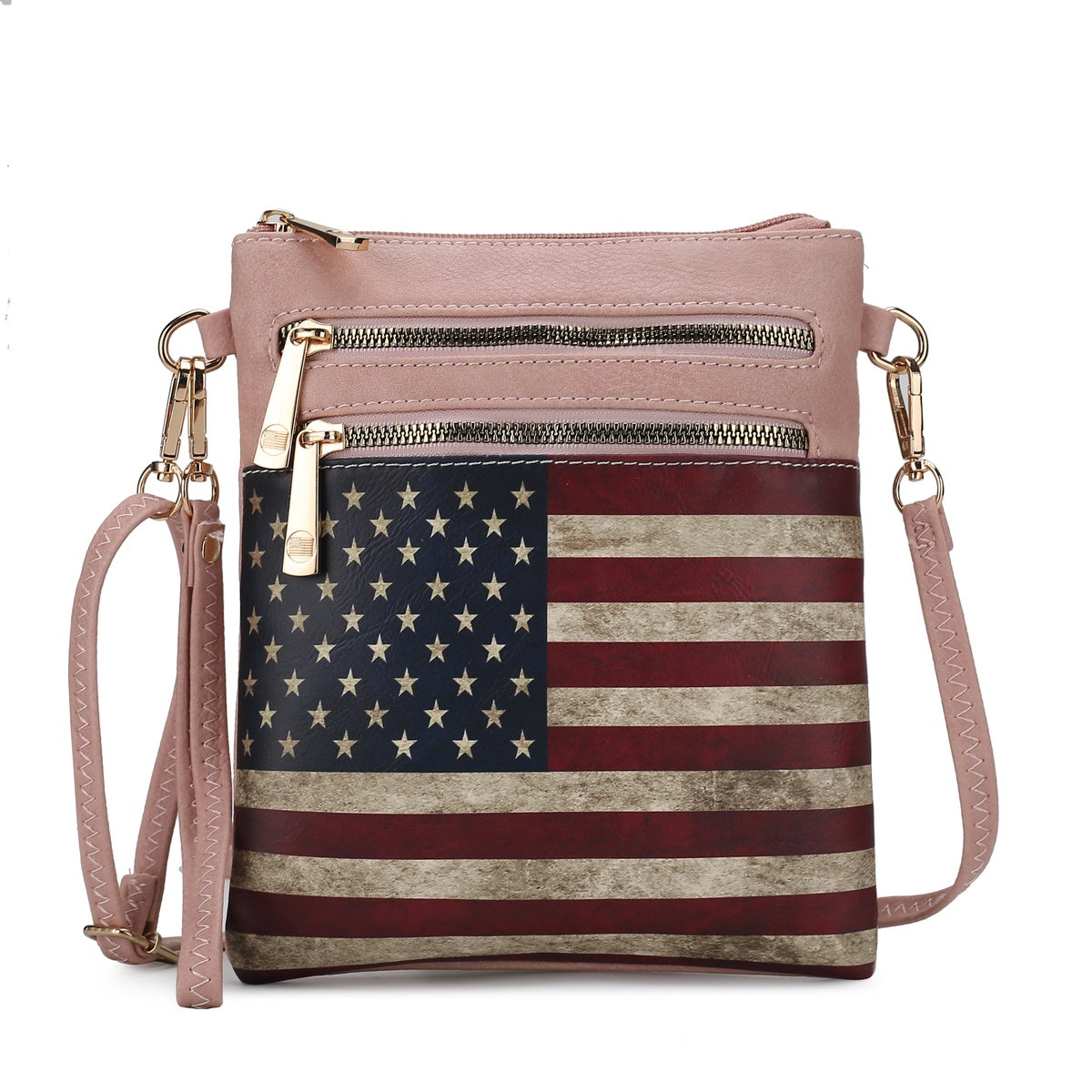 Genesis Printed Flag Crossbody Bag - Image 16
