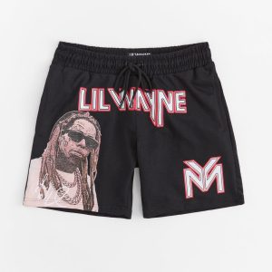 Lil Wayne Fleece Short - Black