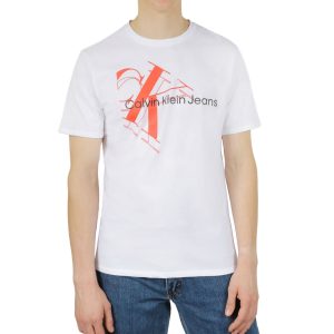 Short Sleeves Tilt Monogram Jean Tee