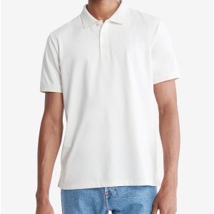 Short Sleeves Smooth Cotton Solid