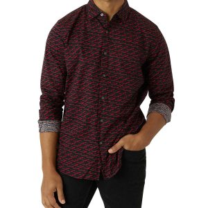 Burnett Long Sleeve Woven Shirt