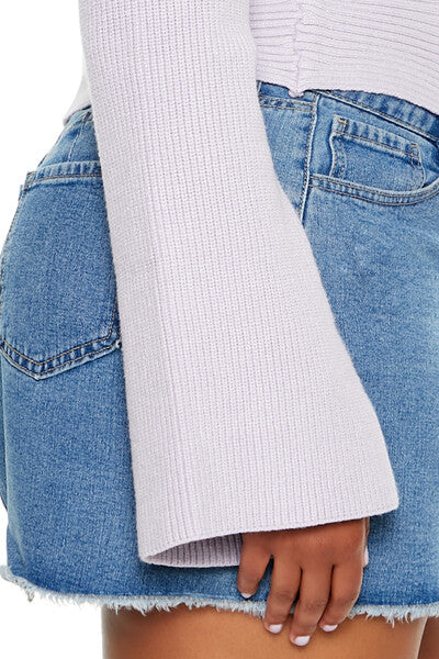 Plus Size Bell-Sleeve Sweater - Image 5